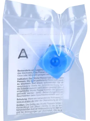 Immagine prodotto di Arabin cubo pessario perforato misura 2 / 32 mm, confezione da 1 pz