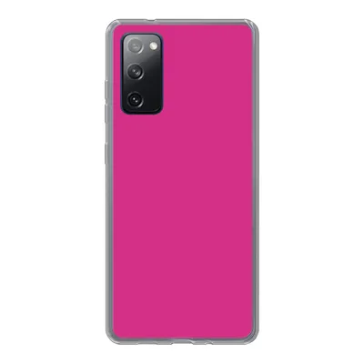 Obrázok produktu pre Kryt mobilného telefónu pre Samsung Galaxy S20 FE Fuchsiová - Neón - Farby Silikónové mäkké puzdro