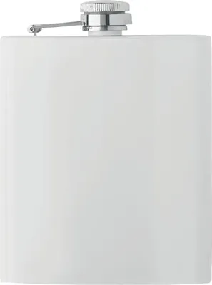 Produktbild von MidOcean - Flachmann "Sublim", Schmal, 180ml MO1349 (Einheitsgröße) (Weiß)