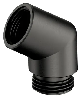 Produktbild von Omnires Wandanschlussbrause 1/2" gebürstetes Graphit