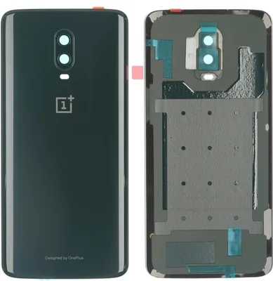 Produktbild von Gehäuse Rückseite für Oneplus 6T (A6010, A6013), Schwarz
