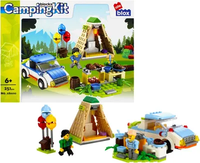 Image de Camping Briques de camp 251 pièces Alleblox AB7001