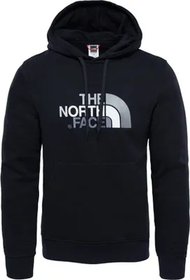 Produktbild von The North Face Drew Peak, Erwachsener, Männlich, Kapuzenpullover, Schwarz, V-Ausschnitt, Langärmlig