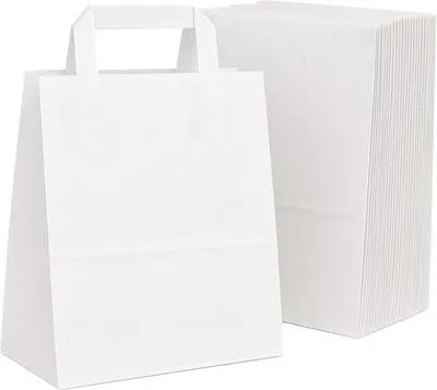 Zdjęcie produktu dla Pakiet Torba 250x150x300 / BIAŁA GŁADKA 10szt