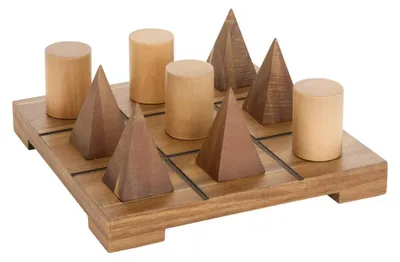 Produktbild von Tic-tac-toe ivané 27 x 27 cm, beige  - Atmosphera créateur d'intérieur