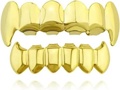 Imagen del producto de Juego de dientes de joyería para hombres y mujeres. Ideal para fiestas, Halloween y representaciones teatrales