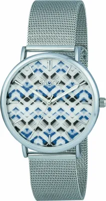 Produktbild von SNOOZ SAA1042-74 Uni-Armbanduhr, Edelstahl-Gehäuse, Metall-Armband