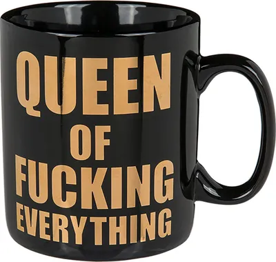 Obrázok produktu pre Veľký hrnček Queen - Queen of Fucking Everything 850 ml