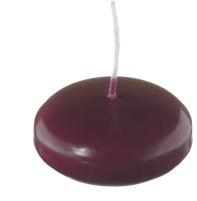 Produktbild von Schwimmkerzen Bordeaux 26 x Ø 42 mm, 8 Stück
