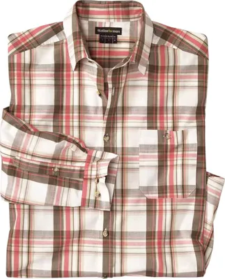 Immagine prodotto di Atlas For Men - Camicia da uomo AF2677 (XL) (ecru/kaki/corallo)
