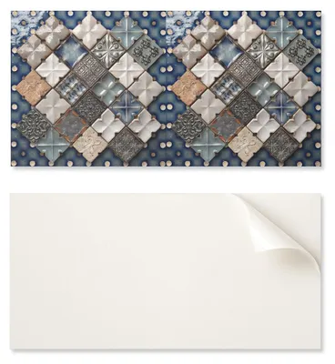 Imagen del producto de Paquete de baldosas de vinilo con diseño de mosaico, 10x40x20 cm