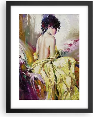 Produktbild von Gerahmtes Poster - Schwarzer Rahmen - Frau Modell - 30x40 cm - Wand Bild - Wanddeko - Wandbilder - Kunstposter - Wandposter - Bilderrahmen - Bilder - Kunstdruck - Wandbild - P2BPA30x40-3524