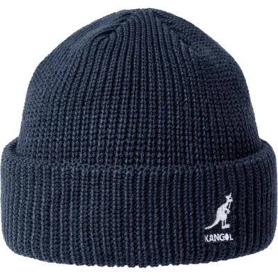 Kangol 2-in-1 Strickmütze und Beanie Cardinal in grau