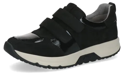 Image de Caprice, baskets pour femmes, en cuir, couleur noire
