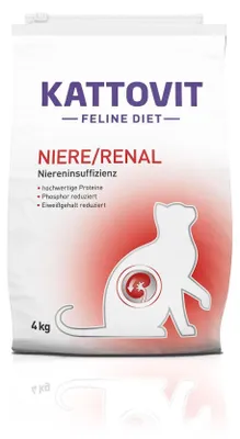 Productafbeelding van KATTOVIT - Droogvoer voor katten, speciaal voor de nieren. Droogvoer voor katten, geschikt voor ondersteuning van de nieren