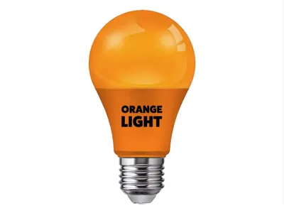 Obrázek produktu pro ORANGE-3 9W večerní oranžová LED žárovka E27