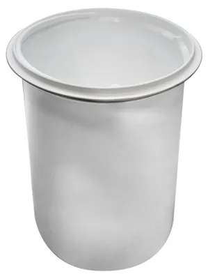 Produktbild von 5 Liter Ersatzeimer aus Kunststoff, weiß für den DASSA 4 Abfallbehälter / Kunststoffeimer / Kunststoffeinsatz