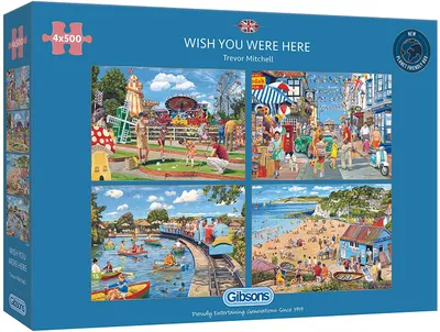 Produktbild von Gibsons Wish You Were Here, 500 Stück(e)