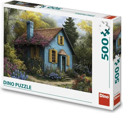 Immagine prodotto di Dino - Puzzle della casa blu - 500 pezzi