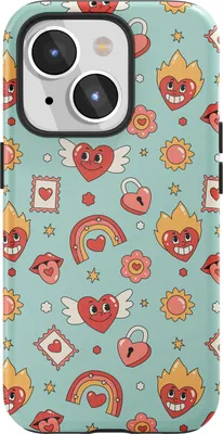 Image de Coque de protection pour iPhone 14 avec MagSafe, résistante aux chocs – Coque de protection pour téléphone portable