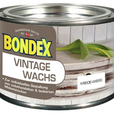 Produktbild von Bondex Vintage Wachs Kreideweiß 0,25L