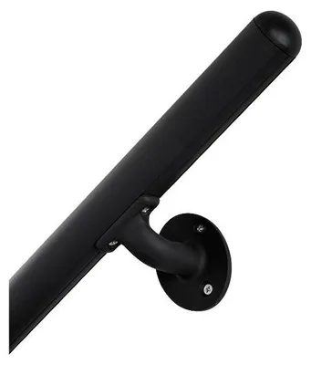 Immagine prodotto di INOLINE - Kit corrimano da parete in alluminio + elementi di fissaggio Colore antracite RAL 7016