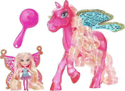 Produktbild von Barbie T5424 Mini Pony und Fee pink