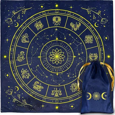 Productafbeelding van Tapijt voyance & pocket - Oracle-tapijt - Kaarten en waarzeggerij tarot