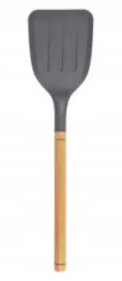 Produktbild von ERNESTO Silikonspatel mit Holzgriff, hitzebeständig, Küchenhelfer
