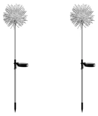 Obrázok produktu pre Verk 12392 Solární LED zahradní lampy se soumrakovým senzorem 70 cm, 2 ks