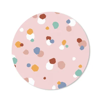 Produktbild von MuchoWow® Mauspad Mousepad Design - Kinder - Rosa 40x40 cm - Mousepads - Maus Mat - Pad - Mausunterlage - Schreibtisch Accessoires