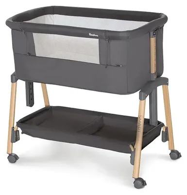 Produktbild von Asalvo Smart Beistellbett Grau  Kinder Grau One Size