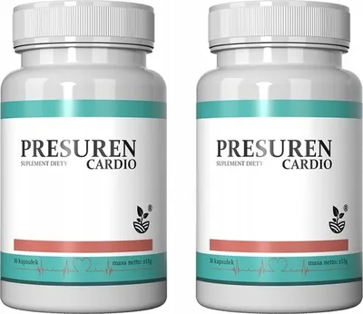 Obrázok produktu pre 2x výživový doplnok Presuren Cardio hlohové kapsule 30 ks.