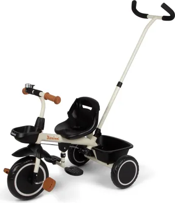 Produktbild von Baninni Dreirad mit Schiebestange Cara Beige