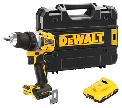 Immagine prodotto di Trapano avvitatore a batteria DeWalt DCD 800 NT 18 V 90 Nm senza spazzole + 1x batteria ricaricabile 2,0 Ah + TSTAK - senza caricatore