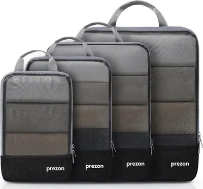 Produktbild von Kompressionswürfel Set - Erweiterbarer Kofferorganizer für Reisen und Zuhause