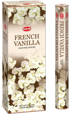 Productafbeelding van Wierookstokjes, Franse Vanille, 120 stuks. Geur: Franse vanille