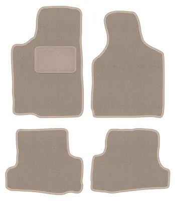Immagine prodotto di Tappetini in moquette per Mazda MX-6 I 1988-1992 (coupé) – set 4 pezzi, beige, su misura – Wielganizator LUX
