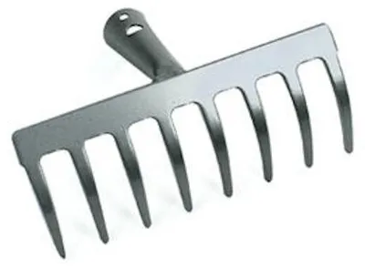 Productafbeelding van MM Eurotool Tuinhark met 8 tanden en 20 cm werkbreedte zonder steel