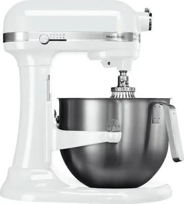 Produktbild von KitchenAid 5KSM7591X - 6,9 l - Edelstahl - Weiß - Metall - 500 W - 220 - 240 V - 50 - 60 Hz