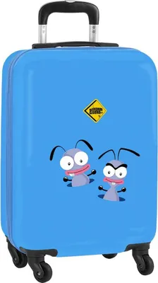 Produktbild von El Hormiguero Kabinen-Trolley Blau 34,5 x 55 x 20 cm