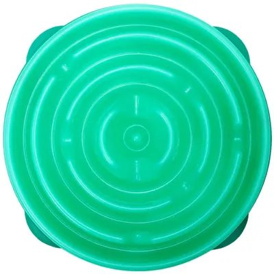 Produktbild von Outward Hound Anti-Schling-Napf für Hunde Slo Bowl Blaugrün 1578