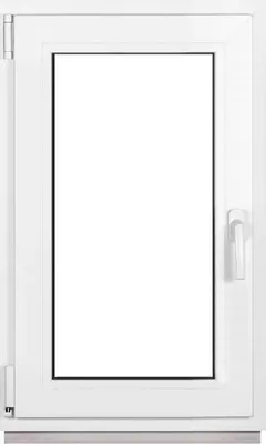 Obrázek produktu pro Framex sklepní okno Plastové okno Bílé Šířka x výška 50 x 85 cm (500 x 850 mm) zdvojené (32 mm) Výklopně-kyvné DIN levé - Premium - všechny velikosti