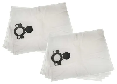 Produktbild von vhbw 10x Staubbeutel Ersatz für Nilfisk 107419590 für Staubsauger - 32cm x 23cm Weiß