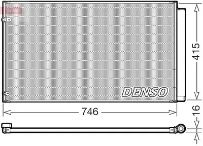 Immagine prodotto di Condensatore, climatizzatore DENSO DCN51017