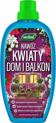 Obrázek produktu pro Kapalné hnojivo pro balkónové a pokojové rostliny WESTLAND 1L