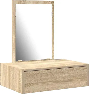 Produktbild von vidaXL Schminktisch mit Schubladen Braun 60 x 40 x 70 cm Holzwerkstoff
