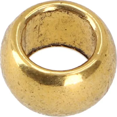 Produktbild von Dreadlockschmuck, Dreadlock Perle, Haarperle 0,8 - Modell 8, Gold, Metall, Haarspangen, Haarschmuck