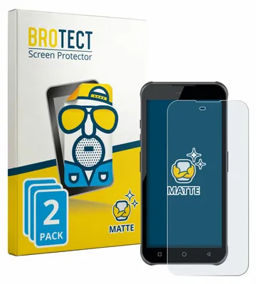 Produktbild von 2x BROTECT Schutzfolie für Bluebird VF550 Displayschutz Displayschutzfolie Folie Matt Entspiegelungsfolie