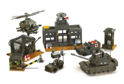 Zdjęcie produktu dla Bloki konstrukcyjne kwatery głównej serii Army